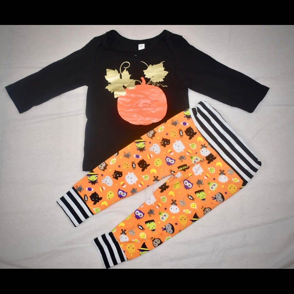 Pumpkin Halloween outfit